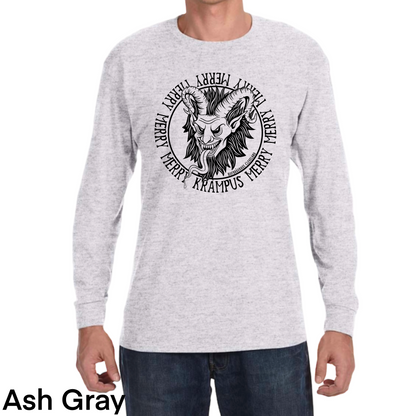 Merry Krampus black and white- HB CLE