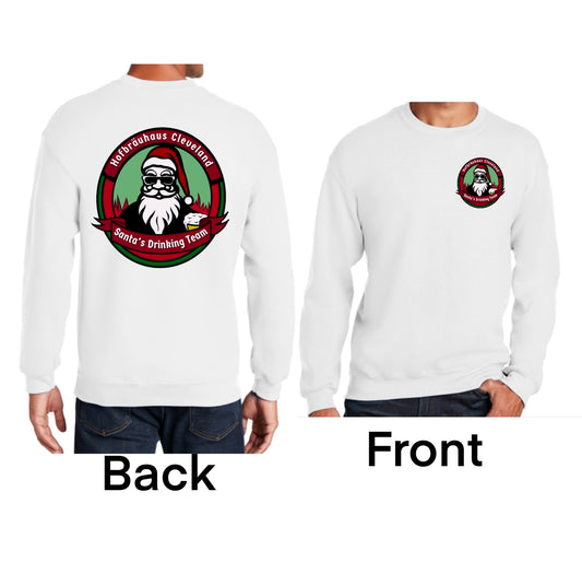 Santa's Drinking Team Pocket and Back- HB CLE